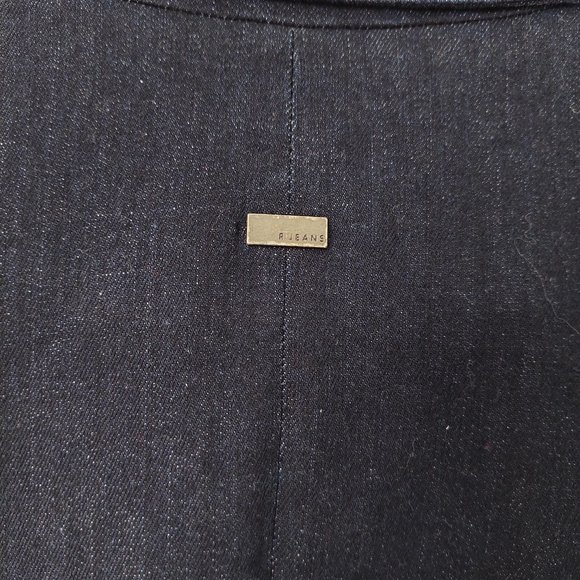 Reitmans R JEANS Women's Denim Blazer Jacket Dark Navy, Size 15/L - Picture 5 of 11